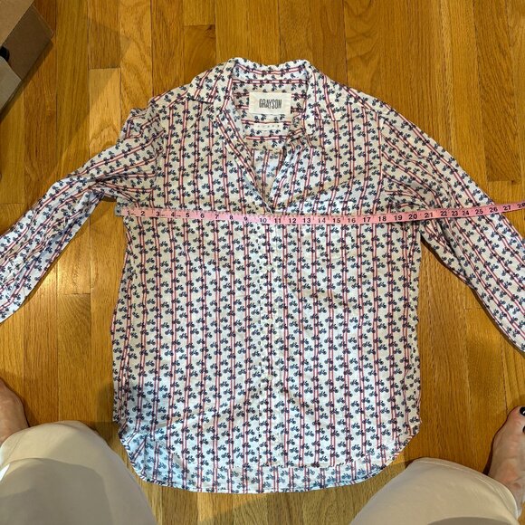 Grayson The Hero Buttondown 100% cotton shirt size 2 - Picture 10 of 12
